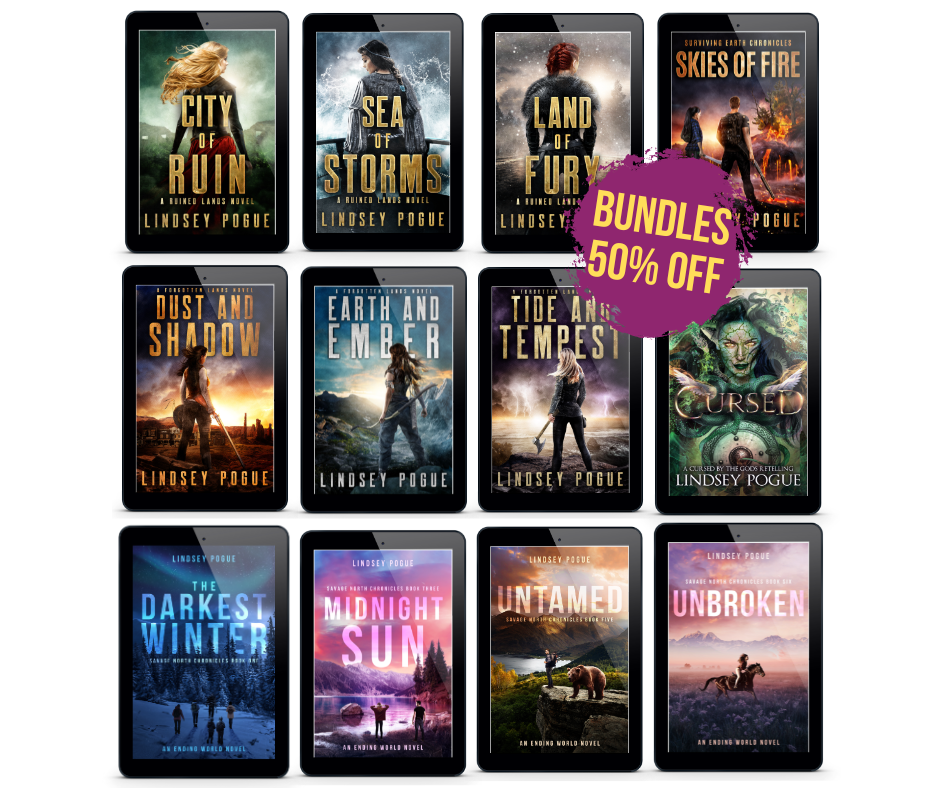 Lindsey Pogue discounted book bundles