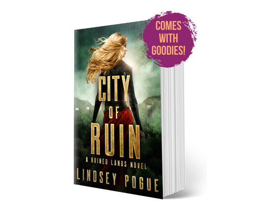 City of Ruin, A Ruined Lands Novel (Signed Paperback)