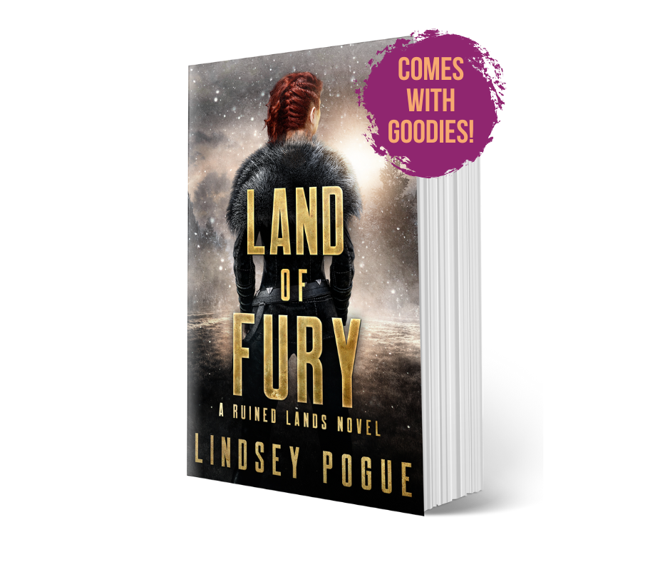 Land of Fury, A Ruined Lands Novel (Signed Paperback)